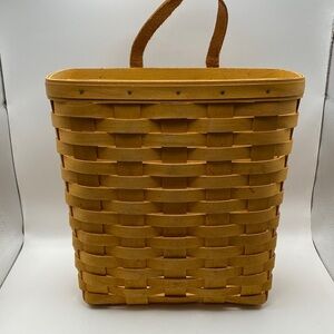 Longaberger Golden Tan Woven Basket